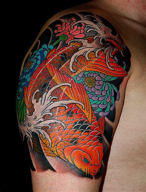 koi tattoo designs|More.